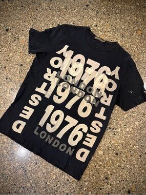 Johnson Motors vintage slub tee. NWOT